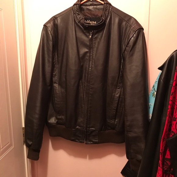 Wilson’s Mens Brown Bomber Jacket - Picture 2 of 7